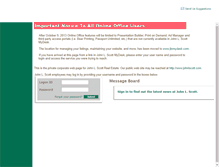 Tablet Screenshot of jlscott.com